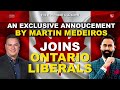 an exclusive announcement by martin modeiro canada political pulse