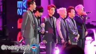 [Korea Times Music Festival 2014] 140503 EXO-M (엑소-M) - Talk \u0026 Introduction (HD)