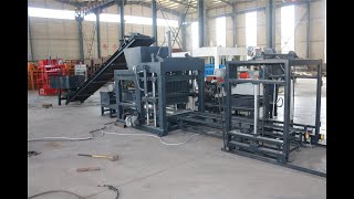 Export to Philippines QTJ4-18 Automatic hollow block making machine with hydraulic pressure