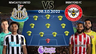 Newcastle United vs Brentford potential lineups and player stats | Premier league, matchday