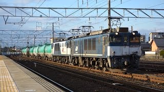 EF64 1046号機+EF64 1023号機(5885レ) 清洲駅通過