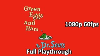 Living Books: Green Eggs \u0026 Ham (Full Playthrough, 1080p)