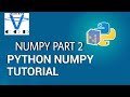 Python NumPy Tutorial #recipe2 | NumPy Array | Python Tutorial For Beginners | all in one code