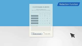 Redaction Function | PaperStream Capture Pro