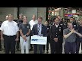 FDNY Commissioner Laura Kavanagh offers remarks at New York Task Force One's Return from Deployment