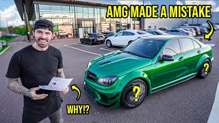 MERCEDES WANT BACK THE WRECKED C63 I JUST REBUILT