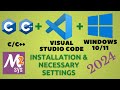 Install GCC Compiler & GDB Debugger for C/C++ on Windows (with Visual Studio Code) using MSYS2