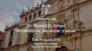 Conferencia Dr. Ronald D. Siegel \