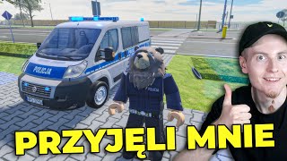 ZOSTAŁEM POLICJANTEM NA POLSKIM SERWERZE - Hogaty w Roblox na Driving in Poland