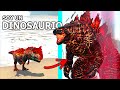 LA HISTORIA DEL DINOSAURIO ABYSS GODZILLA DIOS! Evoluciono en Kaiju destructor ARK Soy un Dinosaurio