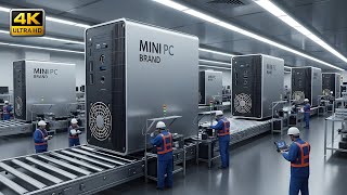 Inside China’s Mini PC Production Factory | How Tiny Computers Are Made (Full Process)