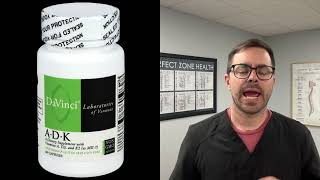 DaVinci Labs ADK Review - Bone, Hear, and Immune Support Supplement - Dr. Bell Health