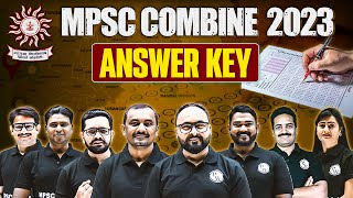 MPSC COMBINE ANSWER KEY 2023 | MPSC Combine Prelims Question Paper Analysis 2023 | MPSC WALLAH