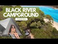 FULL RUN DOWN OF EVERY CAMP at Black River Campground in Northern Tasmania