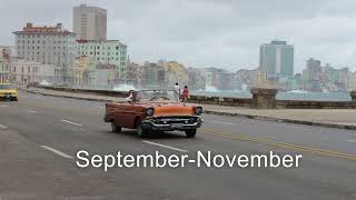 Seasons in Cuba: Temperature and Climate by Month