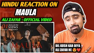 Indian Reacts To Maula | Ali Zafar | Official Video | Indian Boy Reactions !!