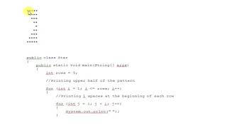Java Programming Patterns with example 4 Nested Loop urdu hindi 2