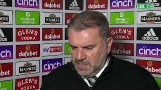 Before the Match: Ange Postecoglou previews Celtic v Ross County at Paradise!