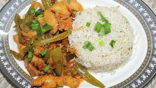 Restaurant Style Chicken Chili Dry and Chinese Rice | @foodfairy770 | Original Restaurant Recipe