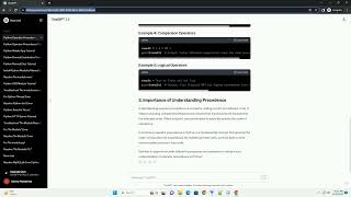 python operator precedence examples