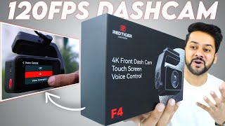 4K DashCam With Voice \u0026 Touch Control | Redtiger F4 4K Dashcam Review