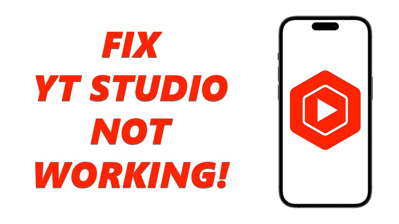 Youtube Studio App Not Working Quick Fix Youtube Youtube Studio App Not Working Quick Fix Youtube