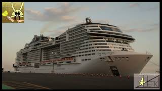 第68話『日本寄港最大級の客船MSCベリッシマ』➖68th story『Large passenger cruise ship MSC BELLISSIMA in Japan』