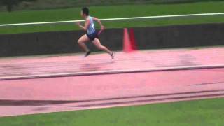 2010江東区立中学連合陸上共通男子4x100m決勝 深川二中