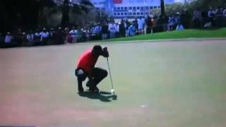 Tiger Woods Caught Spitting?