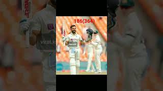 Virat Kohli 186(364) batting innings in India vs Australia 4th test match today highlights #virat