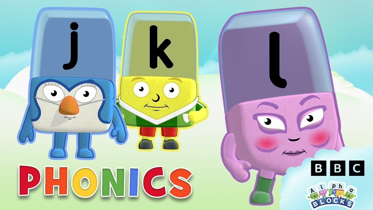 Phonics - Learn To Read | Letters J, K, L | Alphablocks - YouTube