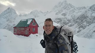 Camping in an Alaskan Survival Cabin