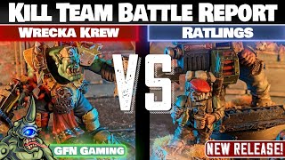 Wrecka Krew VS Ratlings - Kill Team Battle Report - New Release!