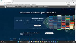 UNCOMTRADE-Free trade related data