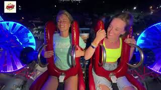 Amazing slingshot ride OMG # 0043slingshot #slingshotride #slingshotfunny