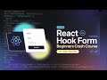 React Hook Form Crash Course 🚀  (inc. Zod + Material UI) | Complete Guide with Examples | ReactJS