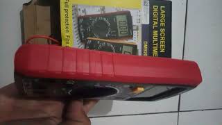 unboxing avometer Aneng DM9205A