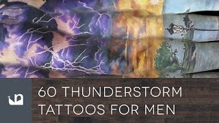 60 Thunderstorm Tattoos For Men