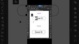 Text alignment with align tool in Adobe Illustrator
