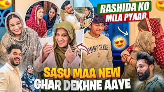 Sasu Maa New Ghar Dekhne Aaye 😍 Rashida Ko Mila Pyaar | Ghar Bharai Hui | Fokats | Abresh \u0026 Zeeshan