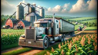 Day 1 Building a Trucking Business in My Public Farming Simulator Server