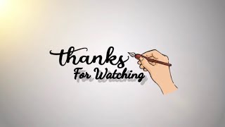 Thanks For Watching - Outro - No Copyright