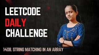 Leetcode | 1408 String Matching in an Array | Java | BruteForce Appraoch