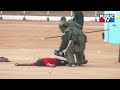 garuda commandos of karnataka state police conduct mock drill in to counter terror attack