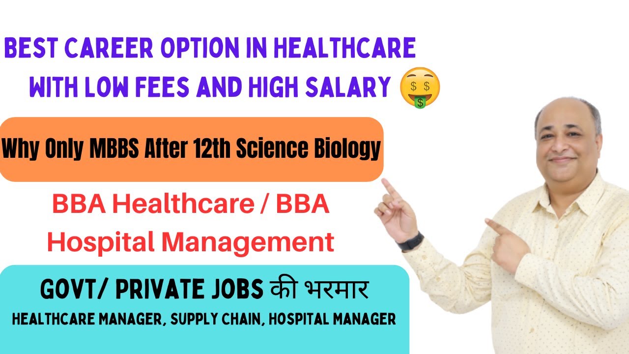 Best Healthcare Career Options For 12th Science Biology Students | BBA ...