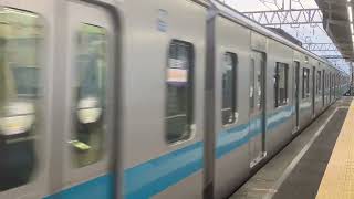 小田急3000形3094編成快速急行新宿OH01行→OH36伊勢原駅到着！