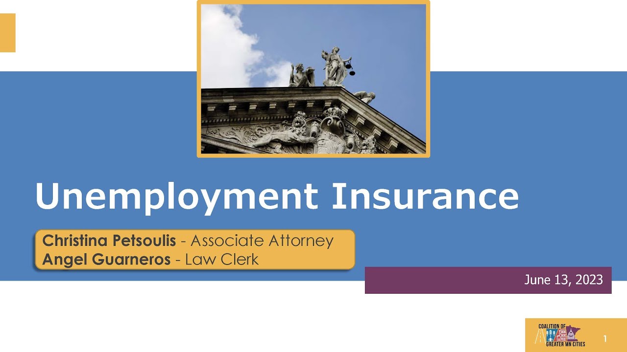 Labor Webinar: Unemployment Insurance Tips & Tactics - YouTube