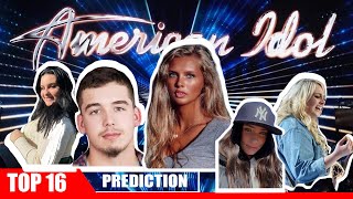 Top 20 PREDICTION - American Idol 2022 Disney Week | Kenedi, Noah,Nicolina \u0026 Cadence as Frontrunners