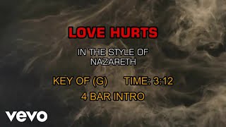 Nazareth - Love Hurts Karaoke