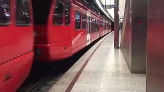 AWESOME STADLER GTW ACCELERATION ON THE NEW ZURICH SUBWAY LINE 10